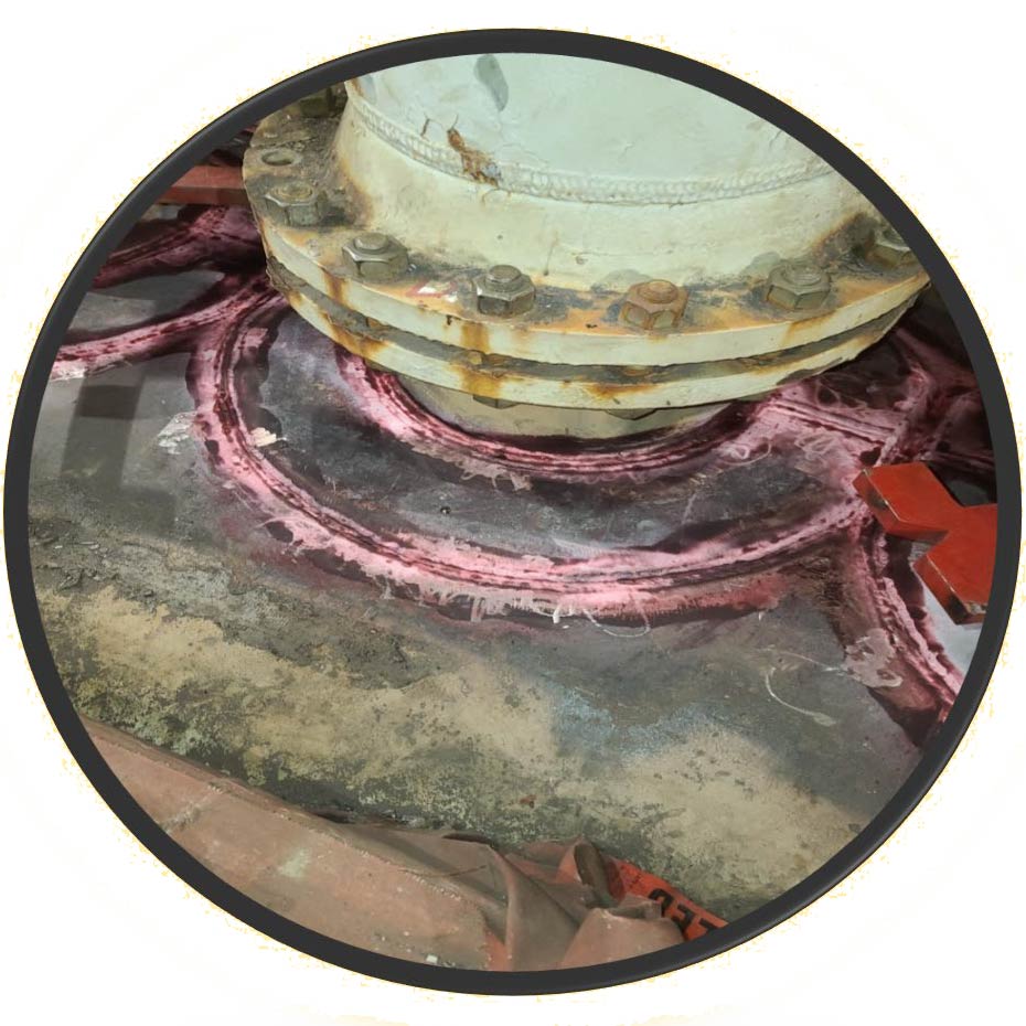 Targa Resources flare tank repairs photograph 1